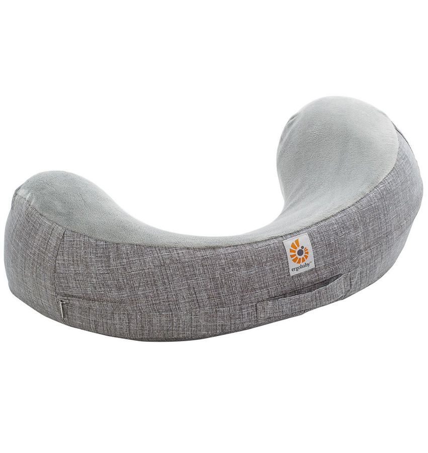 Ergobaby Natural Curve Nursing Pillow Heathered Grey