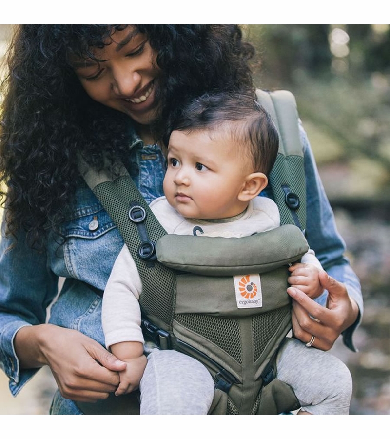 Ergobaby Omni 360 Cool Air Mesh Baby Carrier Khaki Green