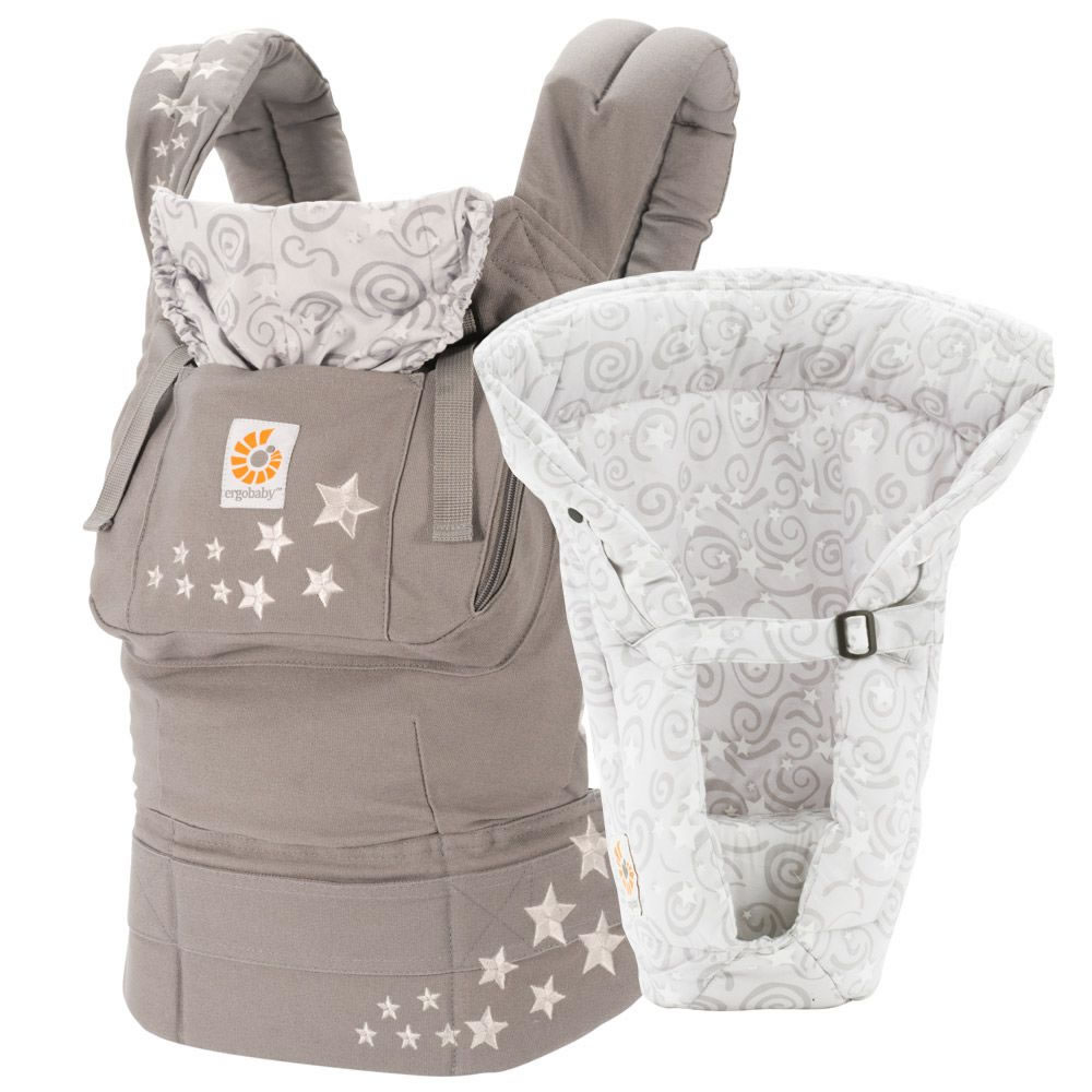 Ergobaby Original Bundle of Joy Baby Carrier with Insert Galaxy Grey