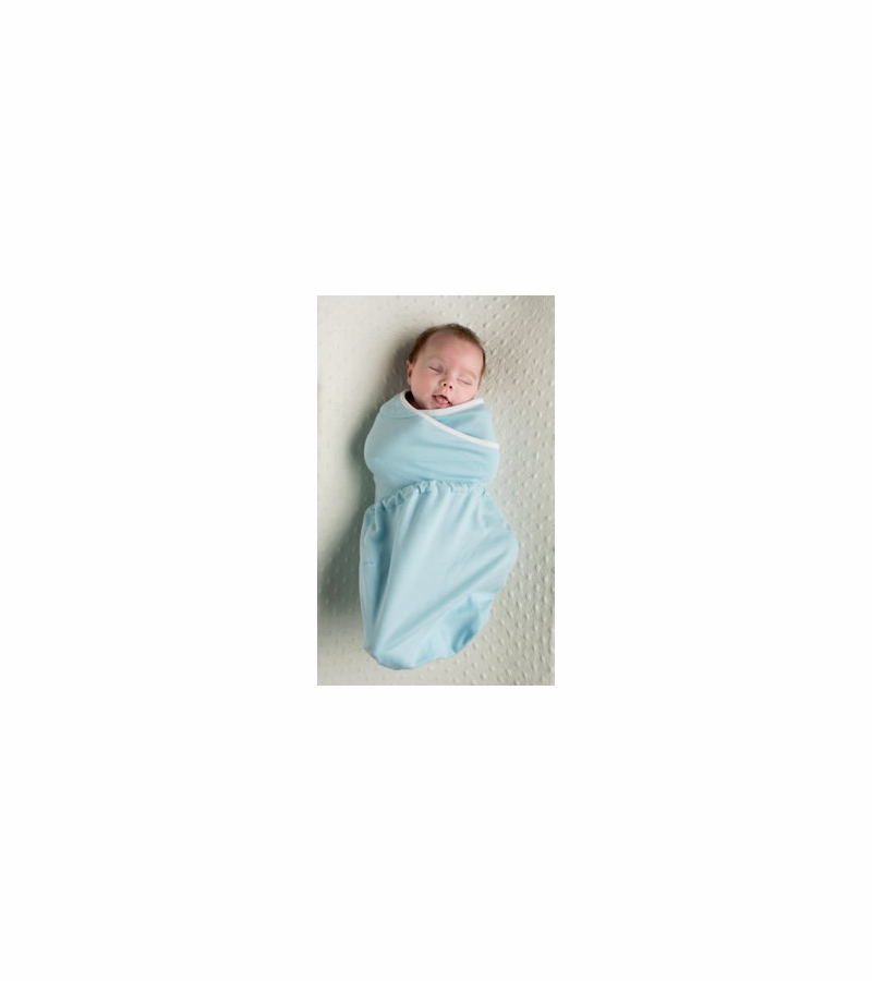 Ergobaby Sleep Tight Swaddler Blue + Natural M/L