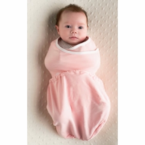 Ergobaby Sleep Tight Swaddler - Pink + Natural - M/L