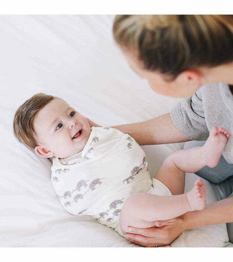 Ergobaby Sleeping Bag + Swaddle Set Elephant
