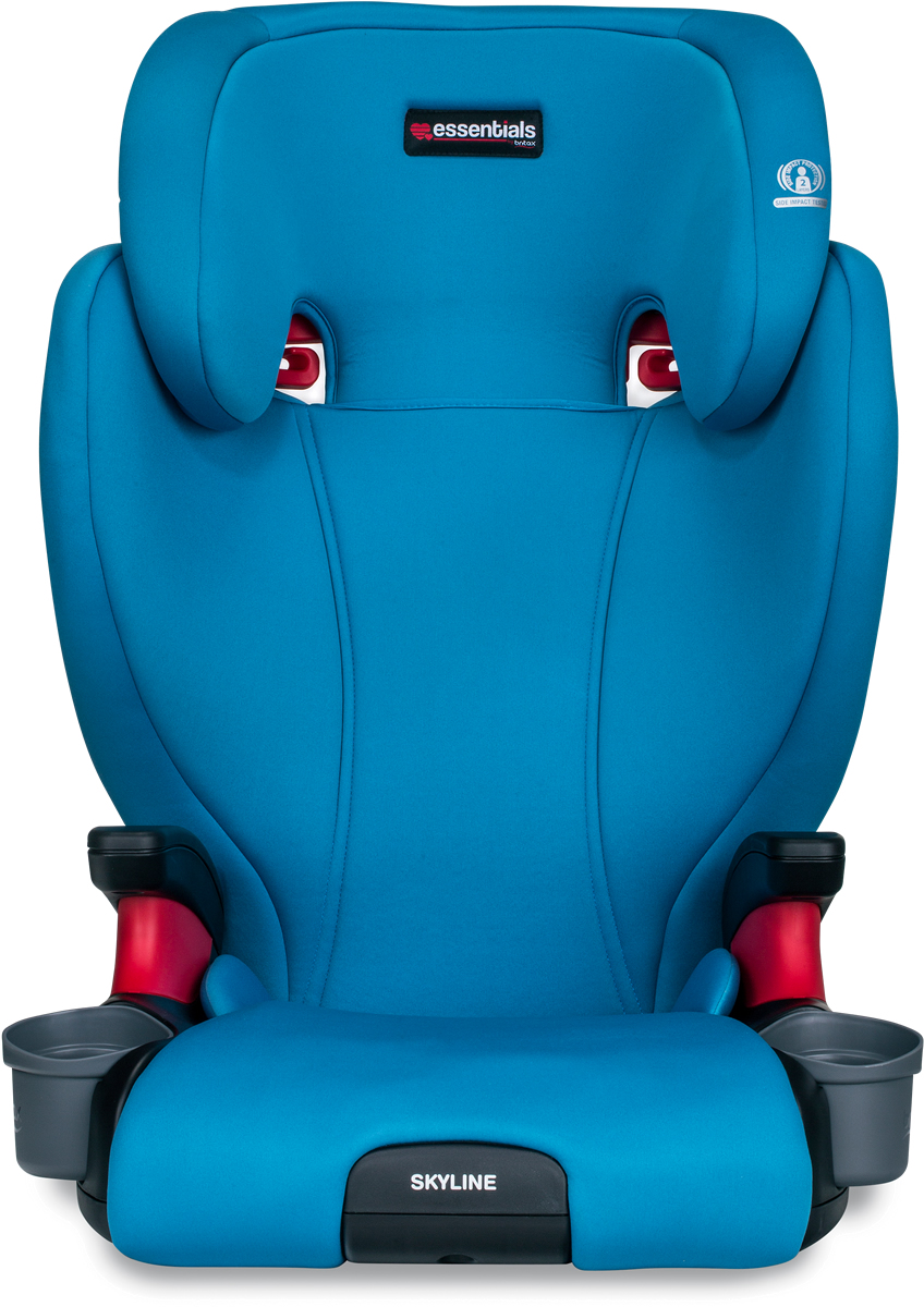 Britax Skyline High Back Belt Positioning Booster Car Seat Teal