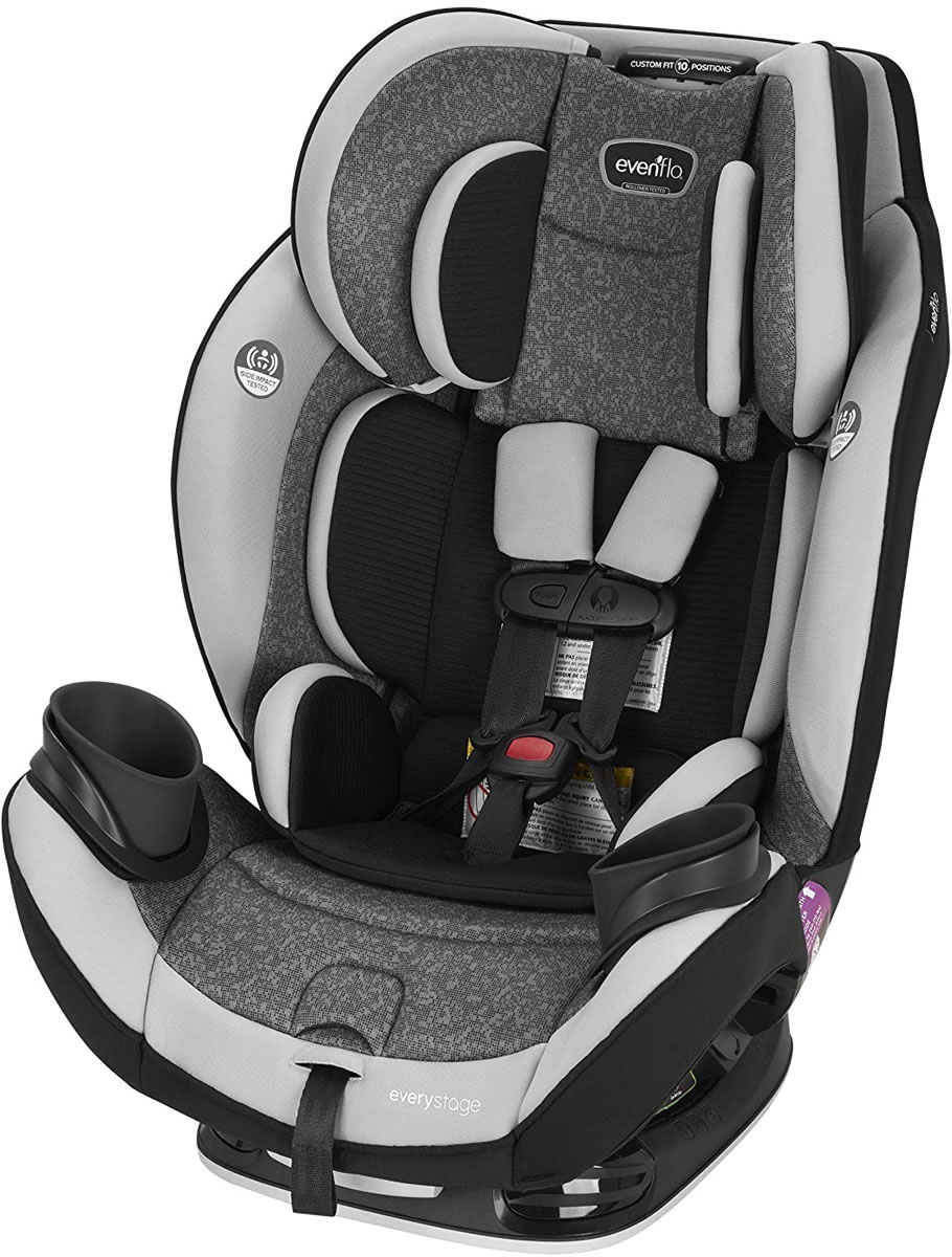 Evenflo EveryStage DLX AllinOne Convertible Car Seat Latitude