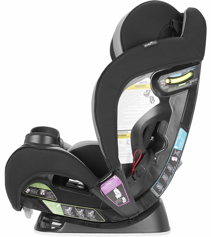 Evenflo EveryStage DLX AllinOne Convertible Car Seat Reefs
