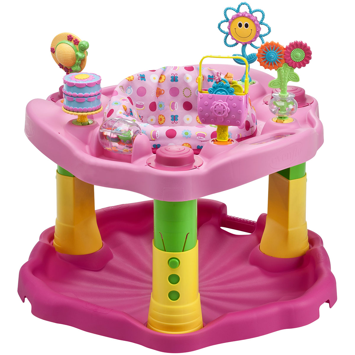 Evenflo Exersaucer Activity Center 123 Tea for Me