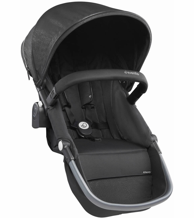 Evenflo GOLD Pivot Xpand Stroller Second Seat Onyx Black