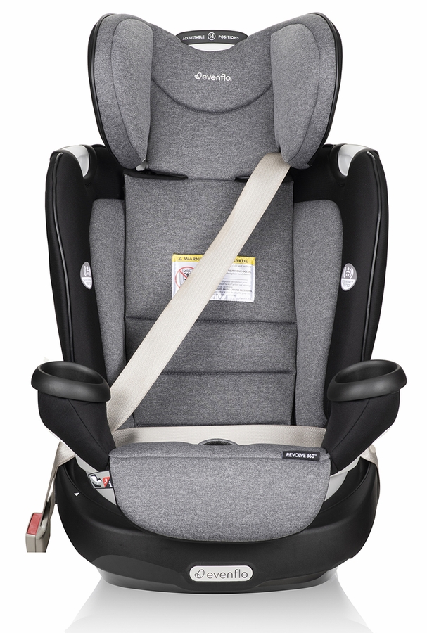 Evenflo GOLD Revolve360 Rotating AllInOne Car Seat Moonstone Gray