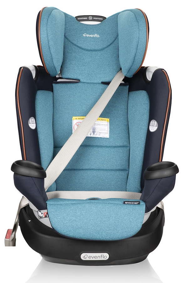 Evenflo GOLD Revolve360 Rotating AllInOne Car Seat Sapphire Blue