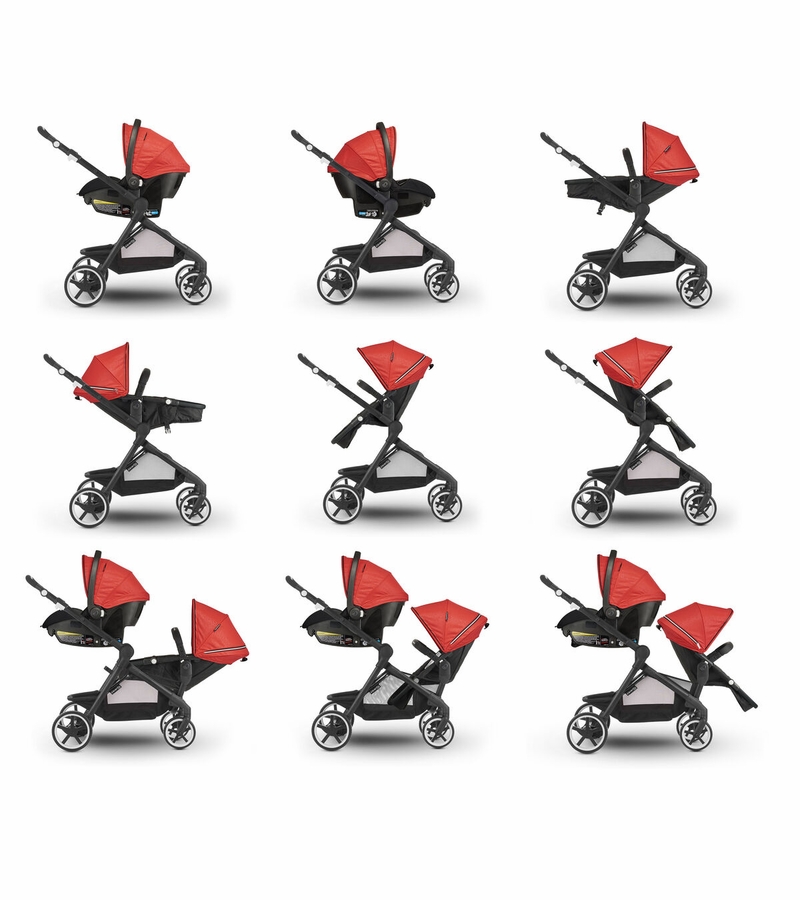 Evenflo GOLD SensorSafe Pivot Xpand Smart Modular Travel System with