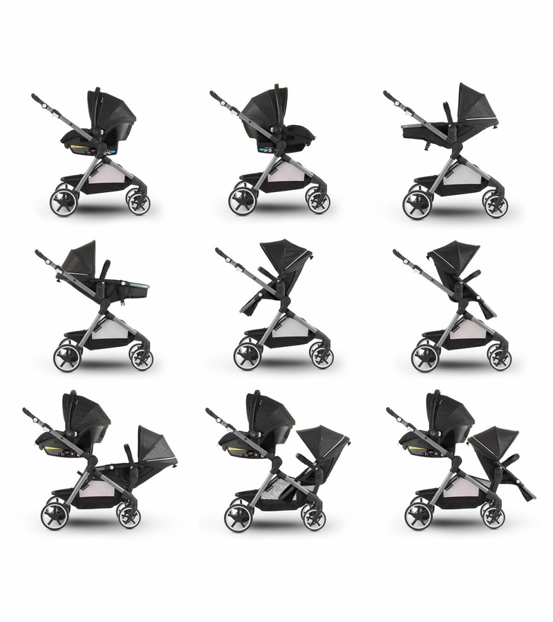 Evenflo GOLD SensorSafe Pivot Xpand Smart Modular Travel System with