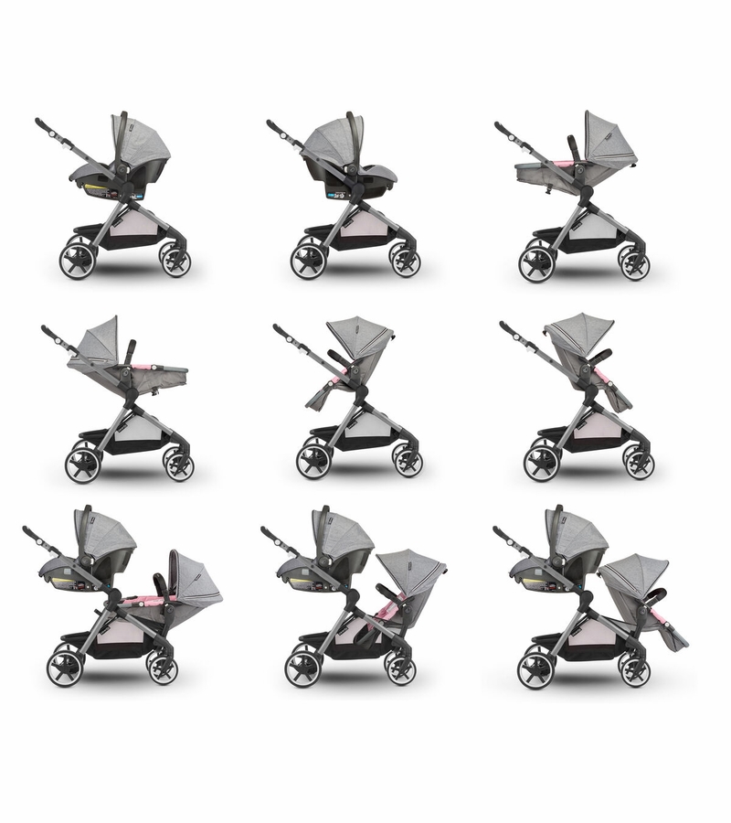 Evenflo GOLD SensorSafe Pivot Xpand Smart Modular Travel System with