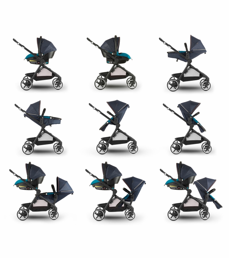 Evenflo GOLD SensorSafe Pivot Xpand Smart Modular Travel System with