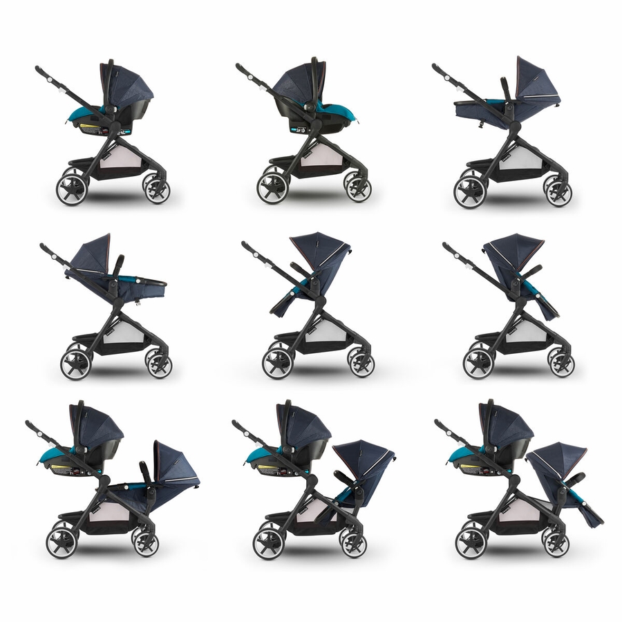 Evenflo GOLD SensorSafe Pivot Xpand Smart Modular Travel System with