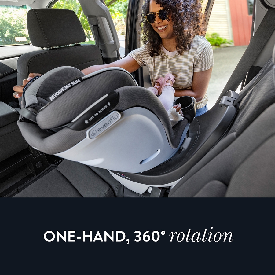 Evenflo GOLD SensorSafe Revolve 360 Slim 2in1 Rotational Convertible
