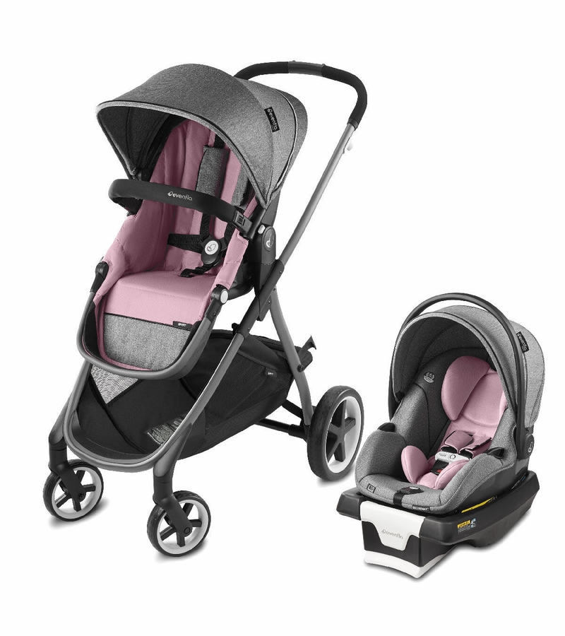 Evenflo GOLD SensorSafe Shyft Smart Modular Travel System with