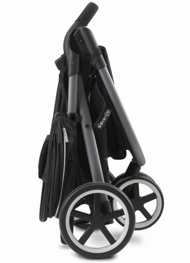 Evenflo GOLD SensorSafe Verge3 Smart Travel System with SecureMax Smart Infant Car Seat Onyx Black