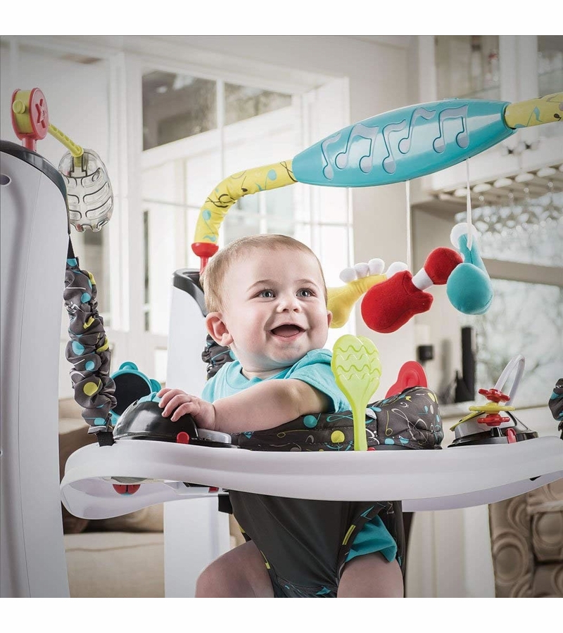 Evenflo Jump & Learn Stationary Jumper Jam Session