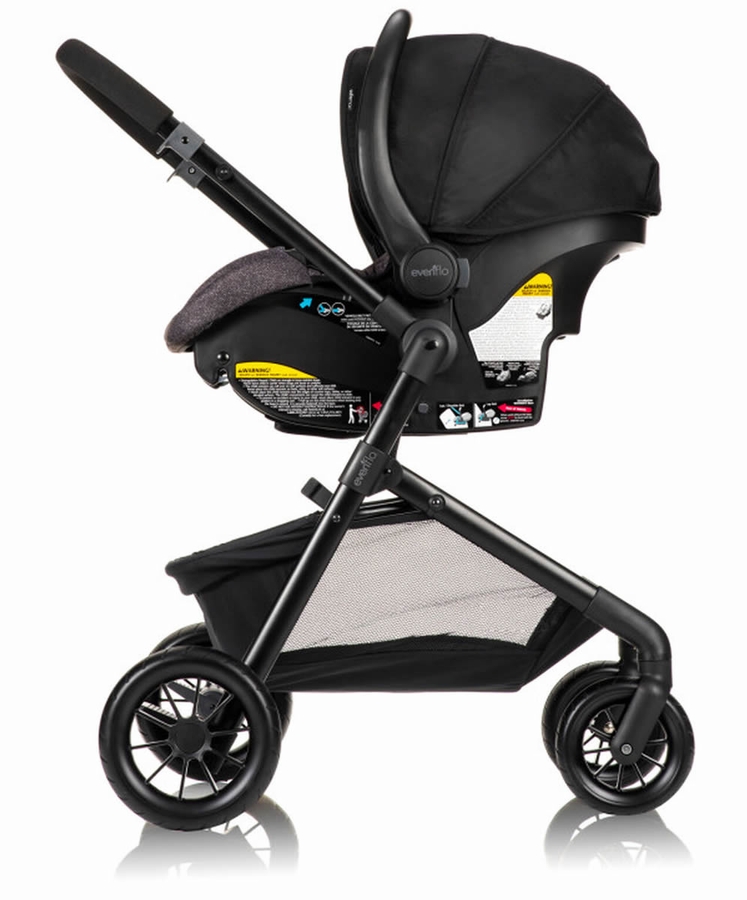 Evenflo Pivot Modular Travel System With SafeMax Infant Car Seat