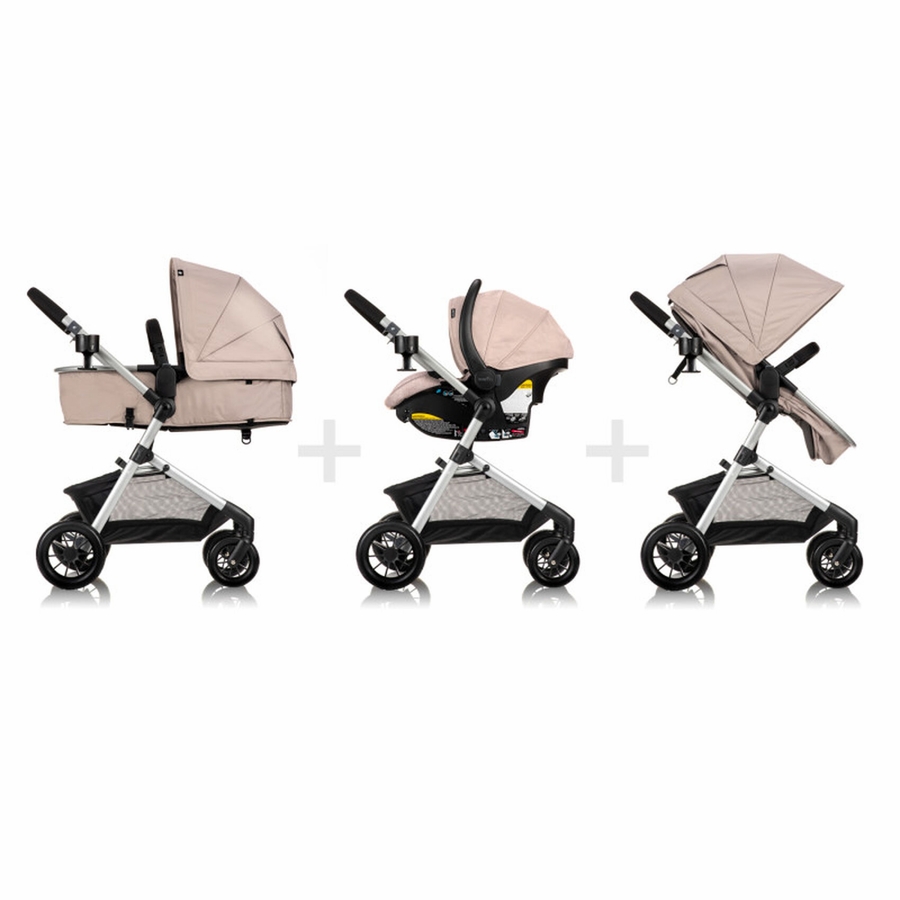 Evenflo Pivot Modular Travel System With SafeMax Infant Car Seat