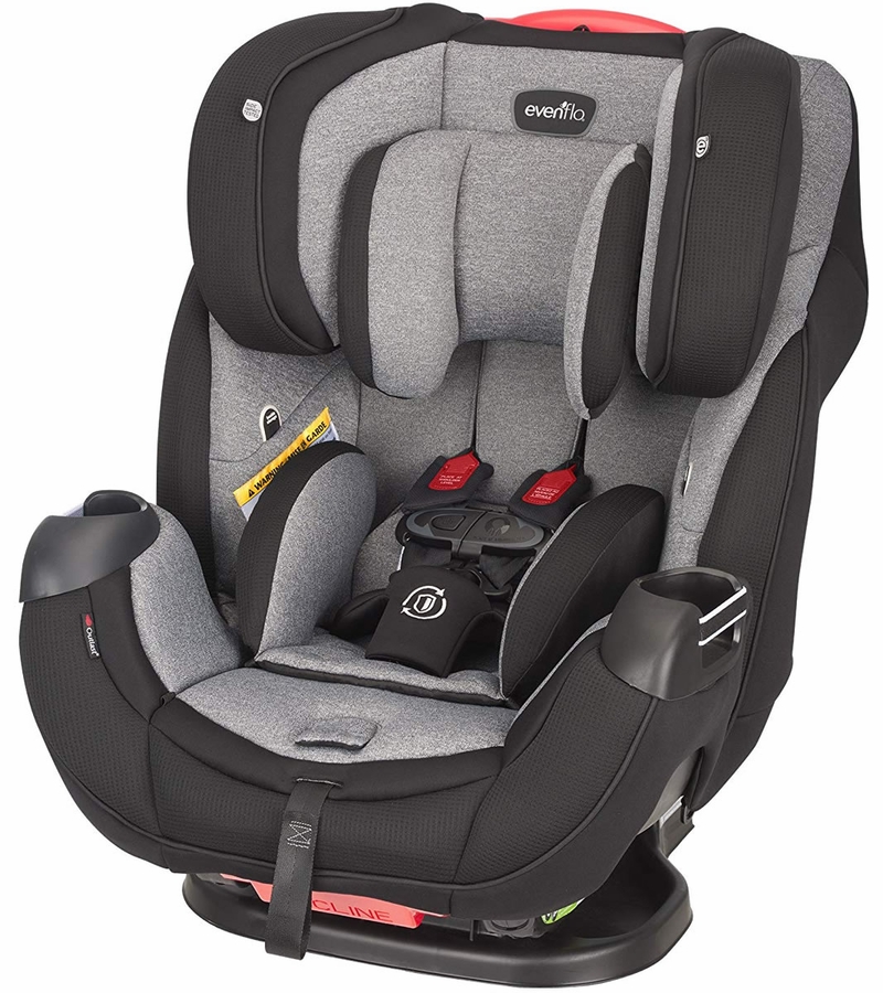 Evenflo Platinum Symphony DLX AllinOne Convertible Car Seat Ashland