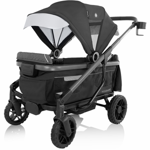 Evenflo Shyft Rideshare All-Terrain Performance Stroller Wagon - Sterling Black