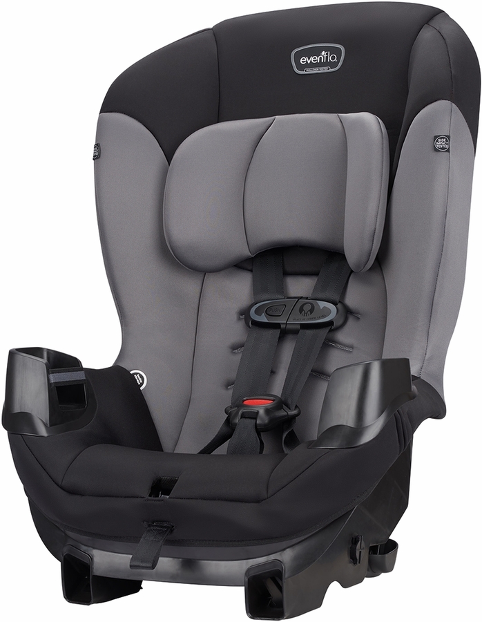 Evenflo Sonus Lightweight Convertible Car Seat Charcoal Sky