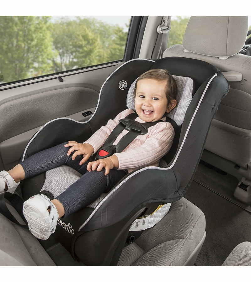 Evenflo Tribute LX Convertible Car Seat Jupiter Red