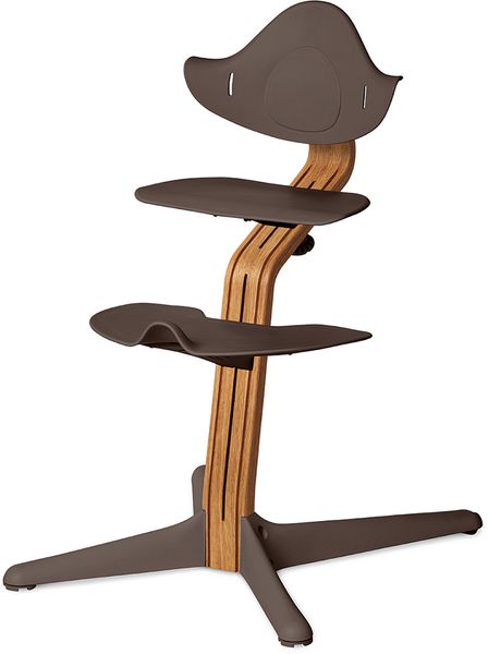 Nomi Chair - Coffee/Natural Oak