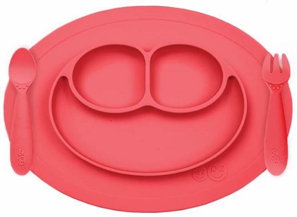 EZPZ Mini Feeding Set - Coral