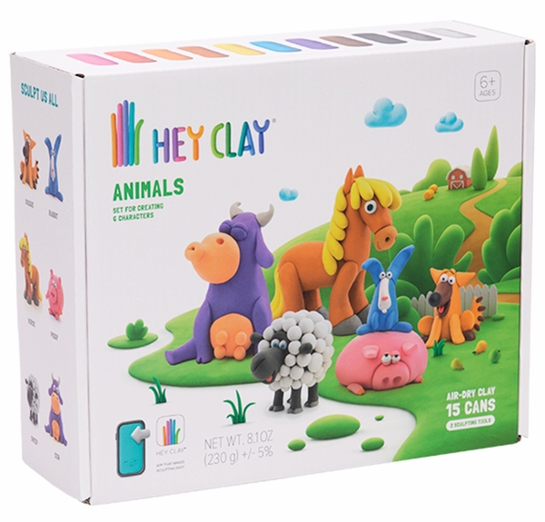 Fat Brain Toys Hey Clay - Animals