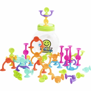 Fat Brain Toys Squigz 2.0, 36 piece