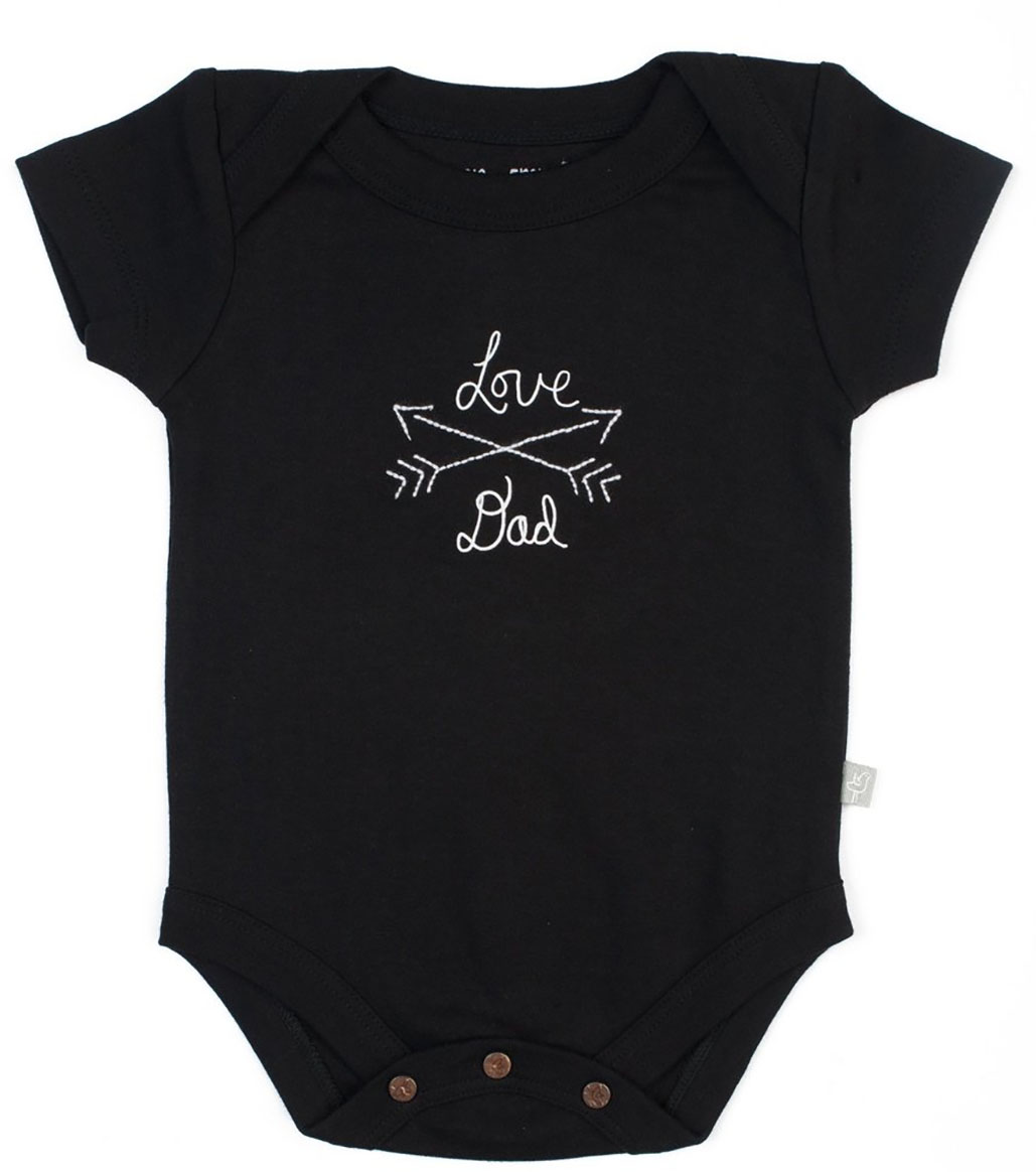 Finn+Emma Lap Shoulder Bodysuit, - Black