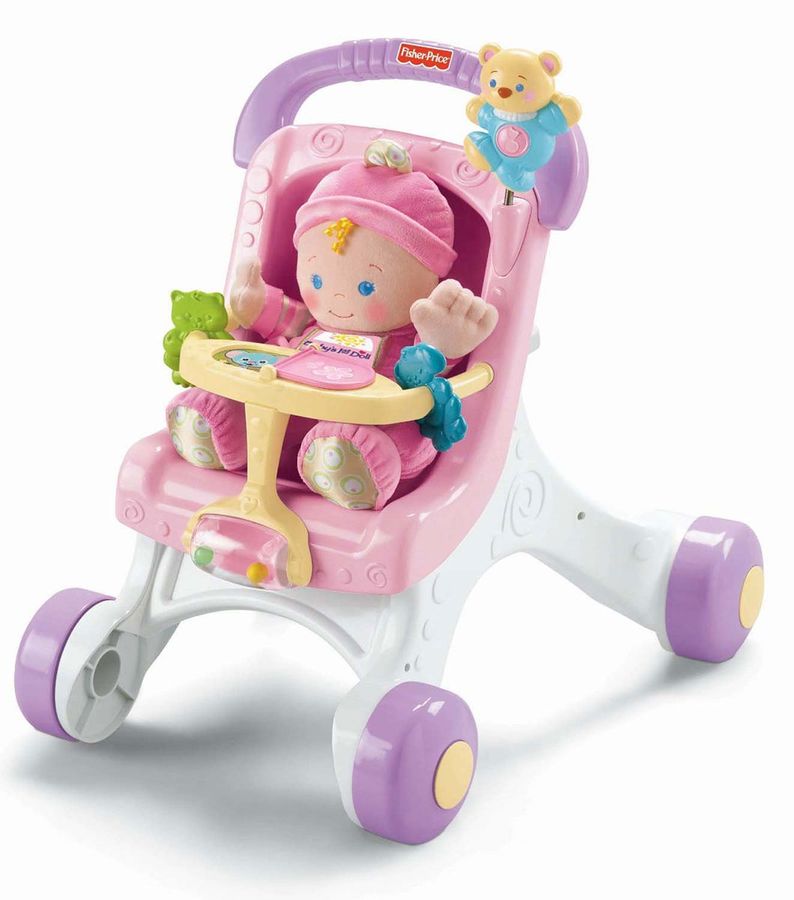 FisherPrice Brilliant Basics Stroll Along Walker