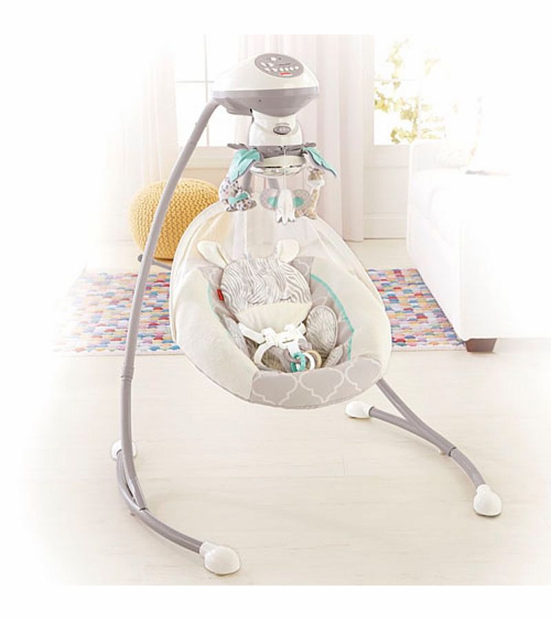 FisherPrice Deluxe Cradle n Swing Safari Dreams