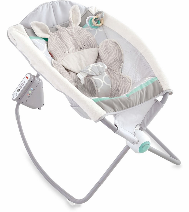 FisherPrice Deluxe Newborn Auto Rock 'n Play Sleeper Safari Dreams