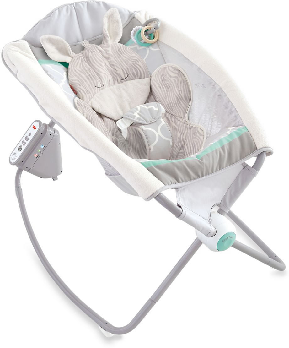 FisherPrice Deluxe Newborn Auto Rock 'n Play Sleeper Safari Dreams