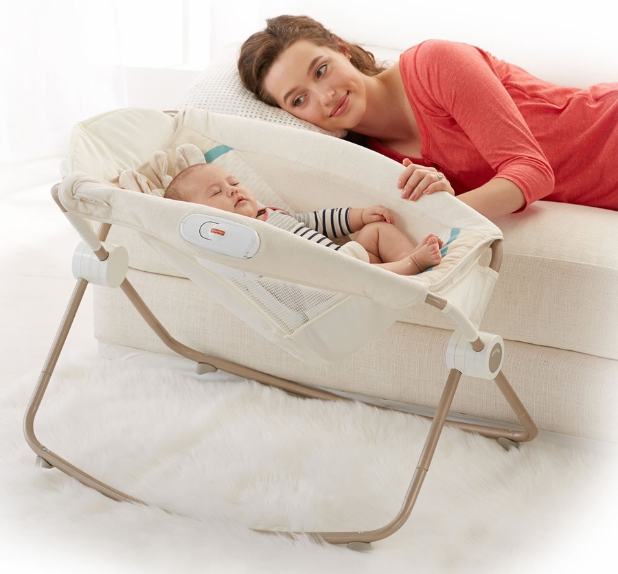 FisherPrice Deluxe Newborn Rock ’n Play Sleeper Soothing Savanna