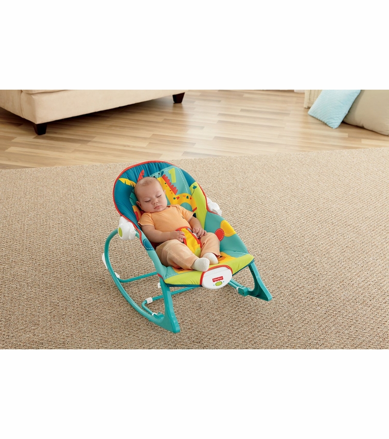 FisherPrice Infant To Toddler Rocker Dark Safari