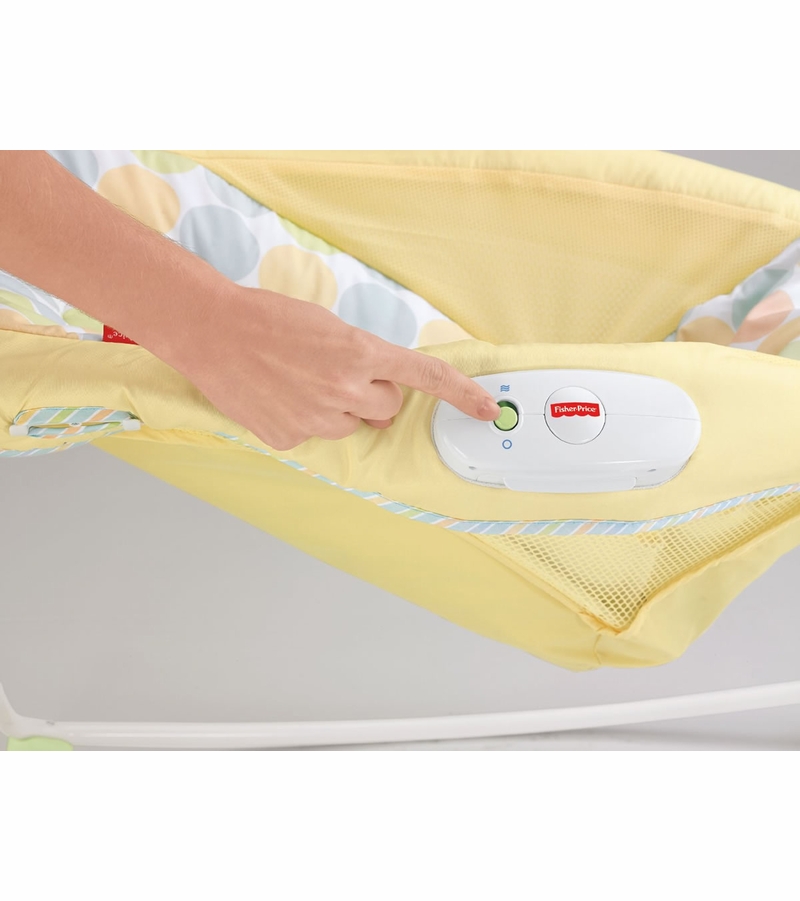 FisherPrice Newborn Rock 'n Play Sleeper Yellow Dots