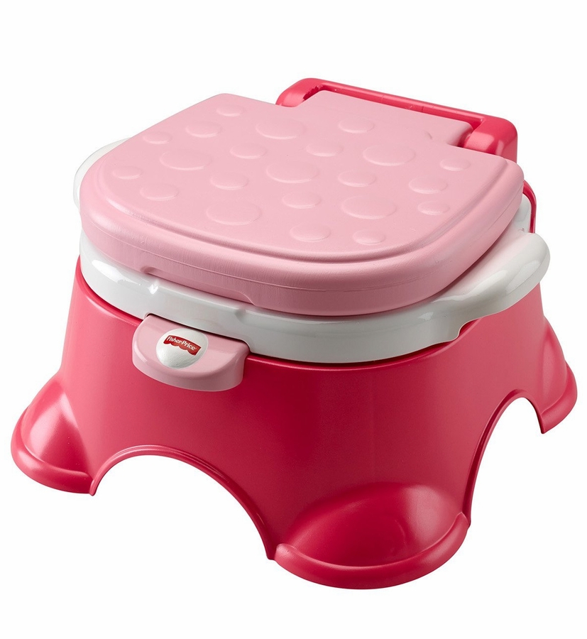 FisherPrice Pink Princess Stepstool Potty