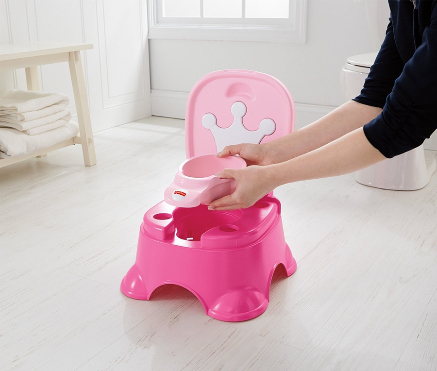 FisherPrice Pink Princess Stepstool Potty