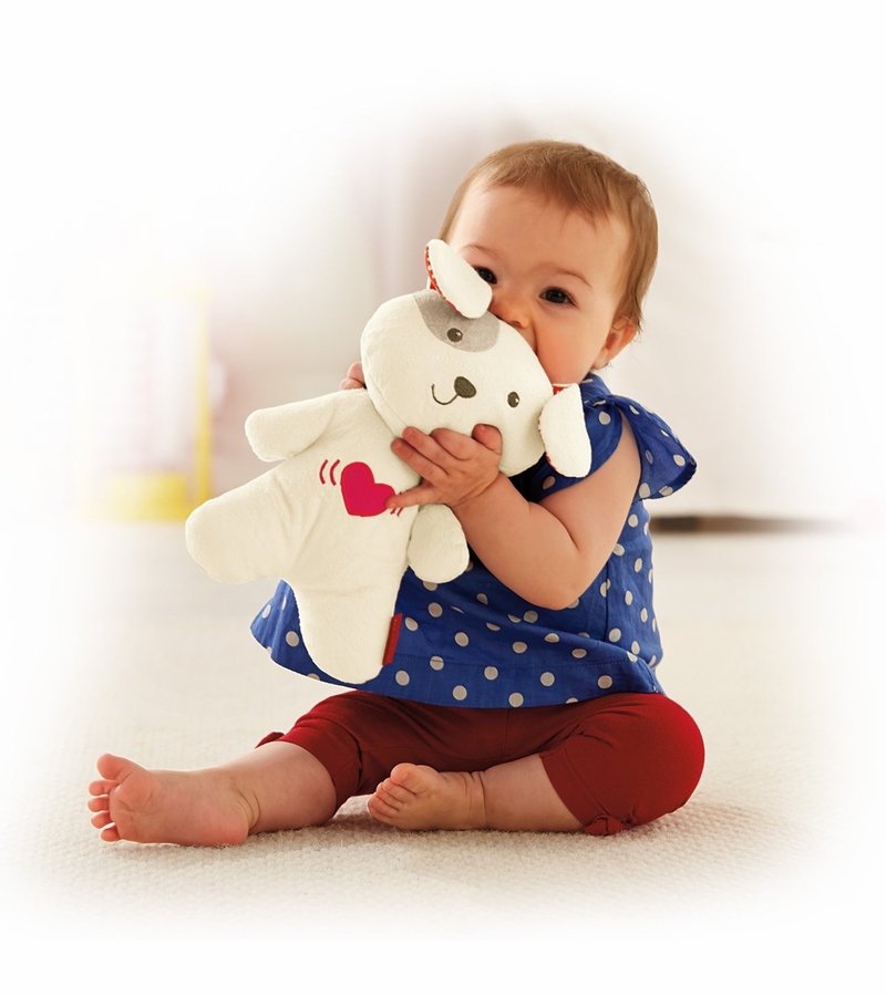 FisherPrice Snugapuppy Calming Vibrations Baby Soother