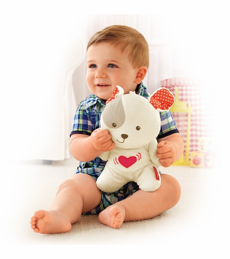 FisherPrice Snugapuppy Calming Vibrations Baby Soother