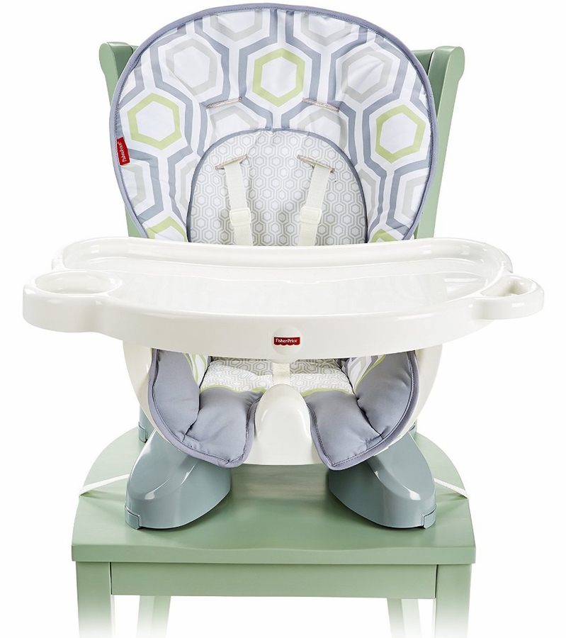 FisherPrice SpaceSaver High Chair Geo Meadow