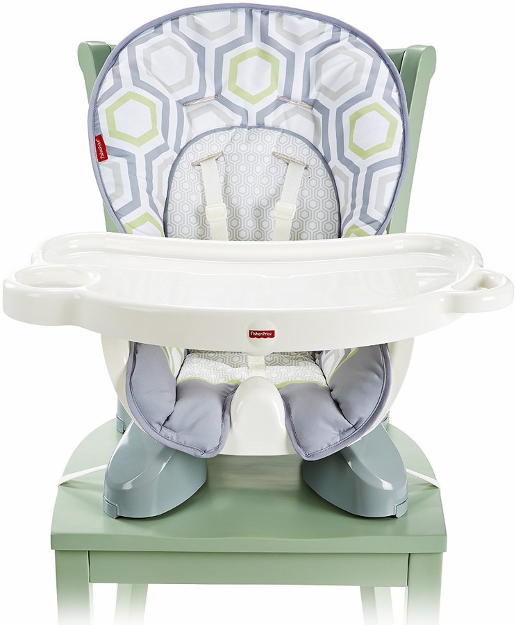 FisherPrice SpaceSaver High Chair Geo Meadow