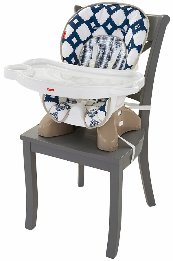 FisherPrice SpaceSaver High Chair Navy