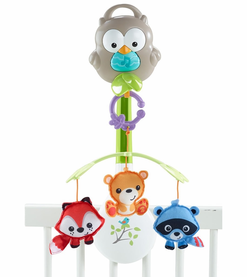 FisherPrice Woodland Friends 3in1 Musical Mobile