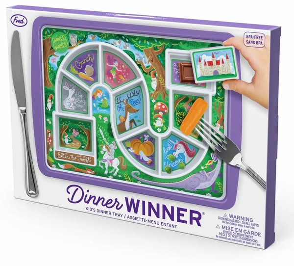 Fred & Friends Dinner Winner Plate - Enchanted Forest