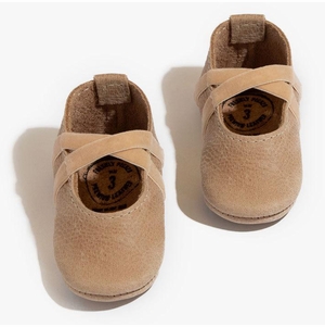 Freshly Picked Ballet Slipper, Size 2 - Weathered Brown